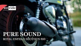 Royal Enfield Shotgun 650 | Pure Sound 