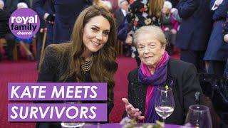 Kate and William Share Touching Moments With Holocaust Survivors