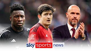 Ten Hag, Onana and Maguire preview FA Cup final against Manchester City