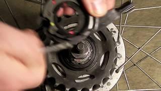 Shimano Nexus Alfine 7,8. Gear cassette Installing and adjusting