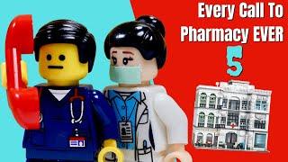 Every Call to Pharmacy EVER 5 (FUNNY!!) | Brickology Stop Motion