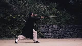 [8k 60p] Amazing Wudang Immortal Sword Performance - Head Coach from Master Chen Shiyu