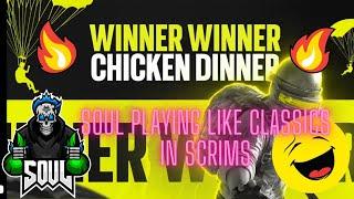 New Soul Chicken dinner with aggressive gameplay  | Impressive zone holding by Soul IGL