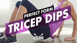 How to Do Tricep Dips + Mistakes & Variations