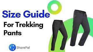 Rent Trekking Pants | How to select the right size | SharePal