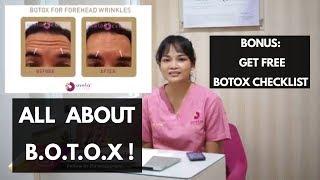 Suntik Botox Before and After - Botox Forehead etc (English Subtitled)- Ovela Clinic JAKARTA