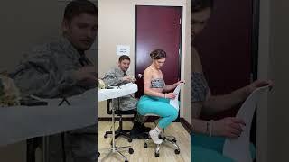 Military Husband Surprises Wife Getting Tattoo!