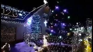 Chotovice (Чeхия) 2022 - Most illuminated house