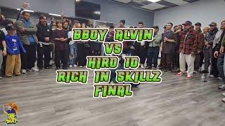 BBOY ALVIN VS HIRO 10-RICH IN SKILLZ 2025 BY ALCHEMY BREAKING-ADULT FINALBATTLE