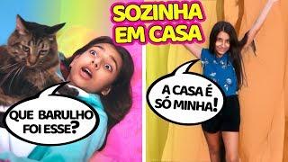 TIPOS DE CRIANÇAS FICANDO SOZINHAS EM CASA !! ( TYPES OF CHILDREN ) - Julia Moraes