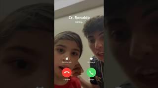 O CRISTIANO RONALDO LIGOU PRO MEU IRMÃO! 