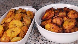 How To Make PLANTAINS | 2 DELICIOUS Ways! 