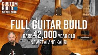 FULL GUITAR BUILD in 42,000 YEAR OLD New Zealand Kauri