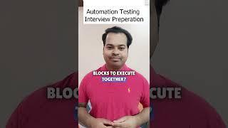 Automation Testing Interview Question on Exception Handling | Try Catch Block | SoftwareTestingbyMKT