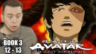 Avatar The Last Airbender Book 3 Ep 12-13 Reaction | Western Air Temple / The Firebending Masters