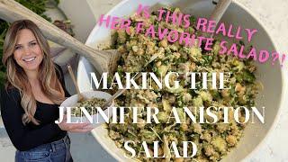 Making the Jennifer Aniston Salad! Easy Quinoa Salad