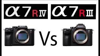 Sony Alpha  a7R iv vs a7R iii | 61.0 vs 42.4 megapixels | FULL FRAME| A7R4 vs A7R3