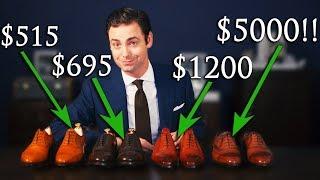 $500 Shoes vs $5000 Shoes  | Brown Semi-Brogue Oxford Comparison | Kirby Allison