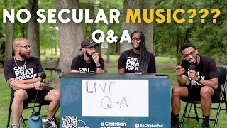 Q&A | Can Christians Listen To Secular Music, Non-Christian Friends, and More | A Christian Podcast