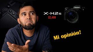 Mi opinion sobre la nueva camara Fujifilm X-H2S