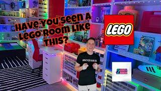 Epic LEGO Room Tour – Custom Displays & Organization