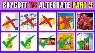Boycott Israel Products | Alternative Products List | PART 3