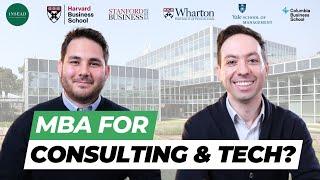 Do You Need an MBA for Consulting and Tech? | BCG to INSEAD to Google