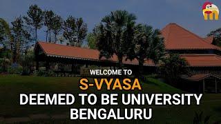 S - VYASA DEEMED TO BE UNIVERSITY #svyasa #svyasauniversity #cmnewskannada #viral #trending #trend