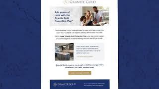 Granite Gold 5 Year Protection Plan