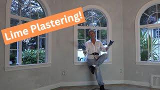 Repair Interior walls using Lime base and finish coat plaster