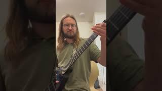 One of my favorite Black Sabbath riffs. #riff #heavymetal #70s #blacksabbath #electricguitar #kiesel