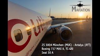 Southwind Airlines, Boeing 737 MAX 8, München (MUC) - Antalya (AYT)