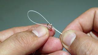 Very simple but very powerful knot/knot that you must know when fishing