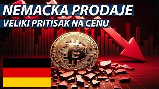 NEMAČKA PRODAJE BTC, PROBIJEN SUPPORT