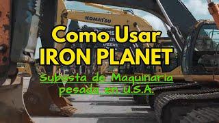 Comprar MAQUINAS desde Estados Unidos | usando IRON PLANET