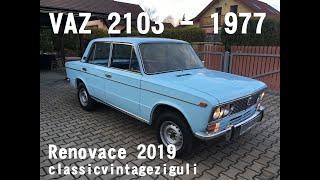 VAZ 2103 - Lada 1500 - 1977 - classic vintage ziguli - renovace 2019.