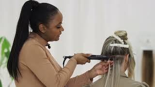 How to apply Keratin Extensions / Nail Hair - Rapunzel of Sweden