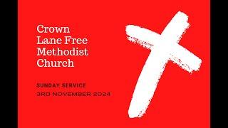 Sunday Service: 3rd November 2024