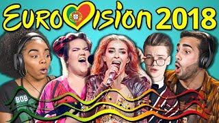 ADULTS REACT TO EUROVISION SONG CONTEST 2018