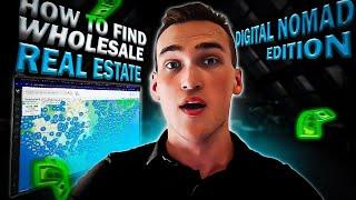 How to Wholesale Real Estate Virtually | Digital Nomad Edition ‍  ️ EP 49