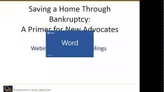 Preparing Bankruptcy Filings