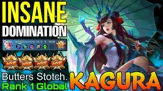 Insane Domination Kagura Midlane Mage - Top 1 Global Kagura by Butters Stotch. - Mobile Legends