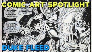 Comic Art Spotlight with Comic Art Collector Duke Fleed