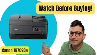 Canon PIXMA TR 72020a - Printer Review