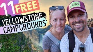 11 Free Yellowstone Campgrounds (MUST SEE) 