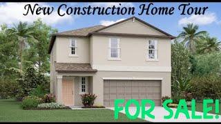 New Construction Home Tour in Spring Hill Florida 1870 sq ft 4/2.5/2 Starting at $292k