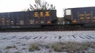 CSX E247 Empty of Coal Train leads to Flomaton Alabama at Night Time @jpspots @TrainBoy-fd1bp