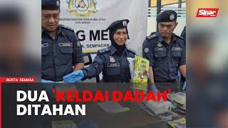 Dua 'keldai dadah' termasuk remaja ditahan bawa 20kg Methamphetamine