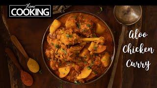 Chicken Aloo Curry | Potato Chicken Curry | Chicken Recipes | Side dish for Chapathi | Chicken Gravy