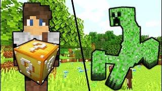 ÉLJ TÚL CSAK LUCKY BLOCKOT HASZNÁLVA MINECRAFT KIHÍVÁS!!!